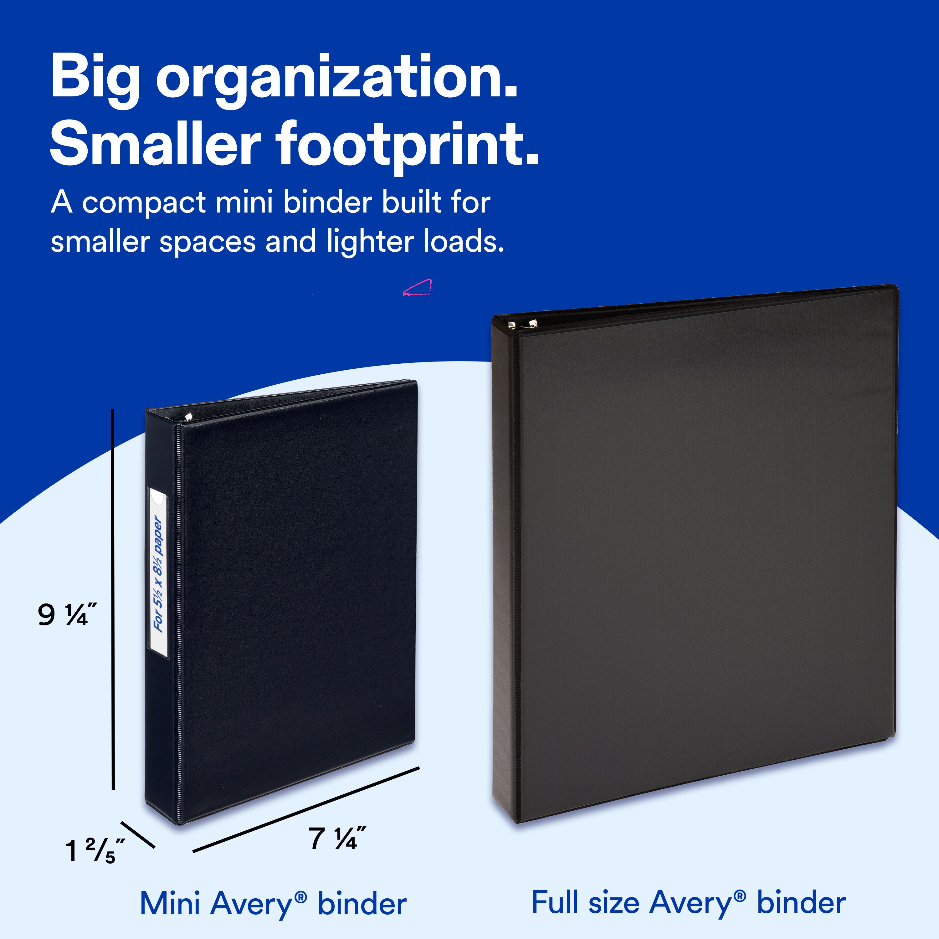 Mini Binder with Label Holder, 1